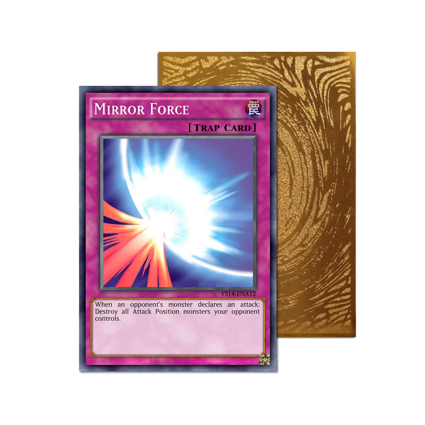 Mirror Force Metal Orica Card