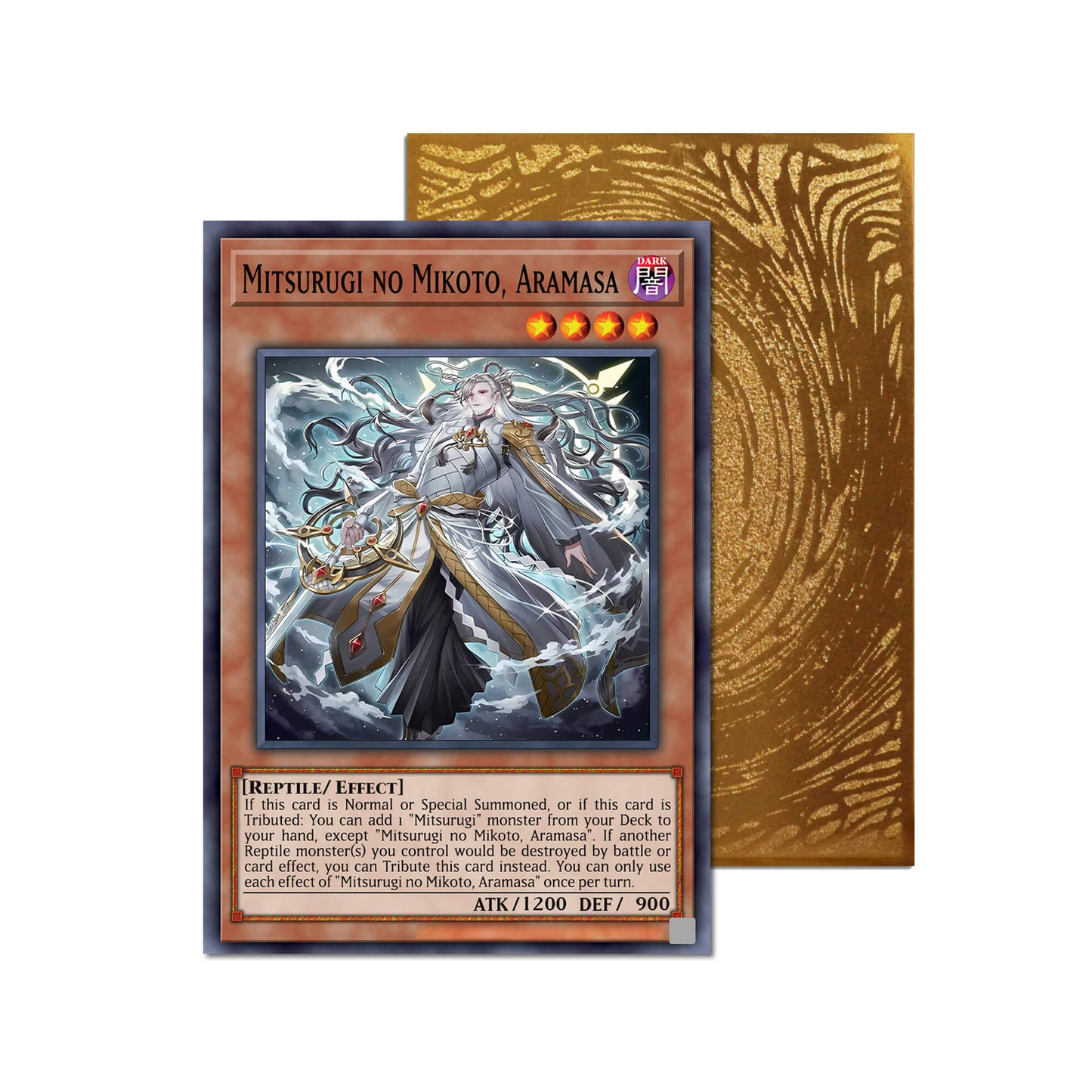 Mitsurugi No Mikoto, Aramasa Metal Orica Card