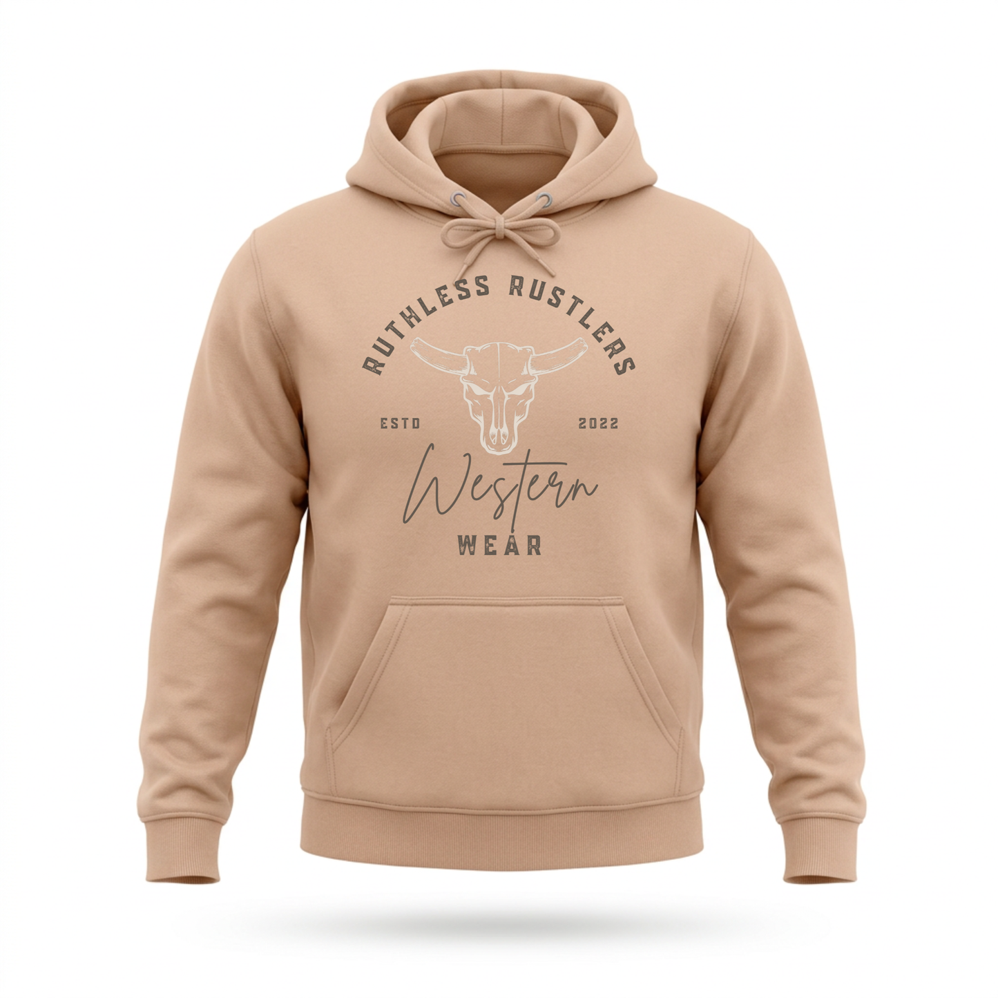 WESTERN WEAR HOODIE | Dusty Rose