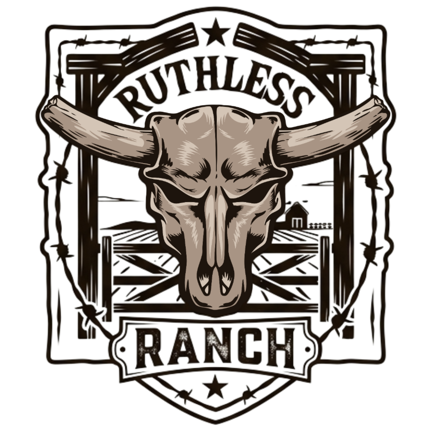 RUTHLESS RANCH T-SHIRT | Sand