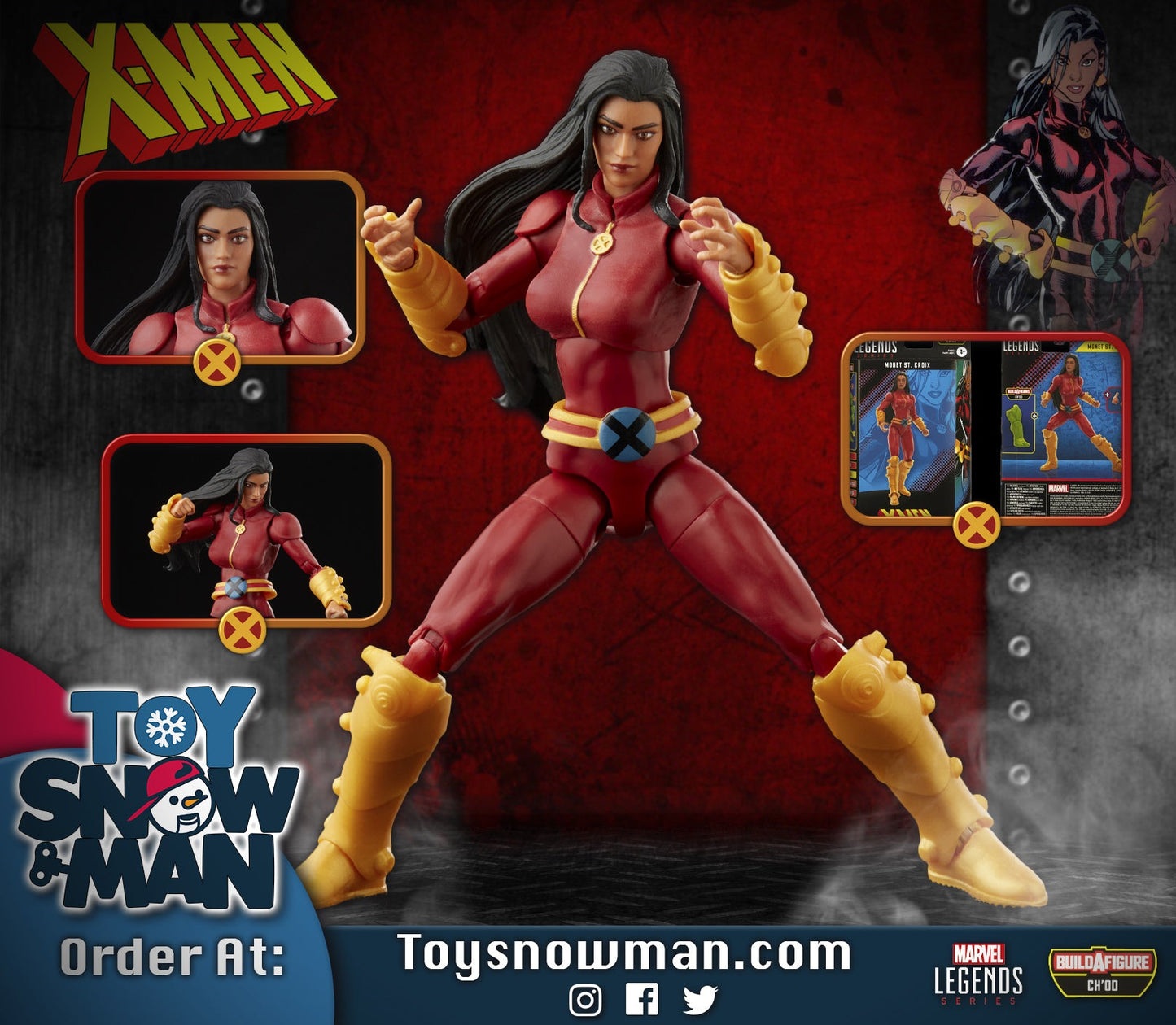 X-Men Marvel Legends  - Ch'od BAF Wave SET