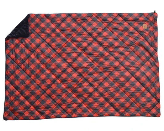 Chilly Moose Tofino Blanket - Moose Plaid