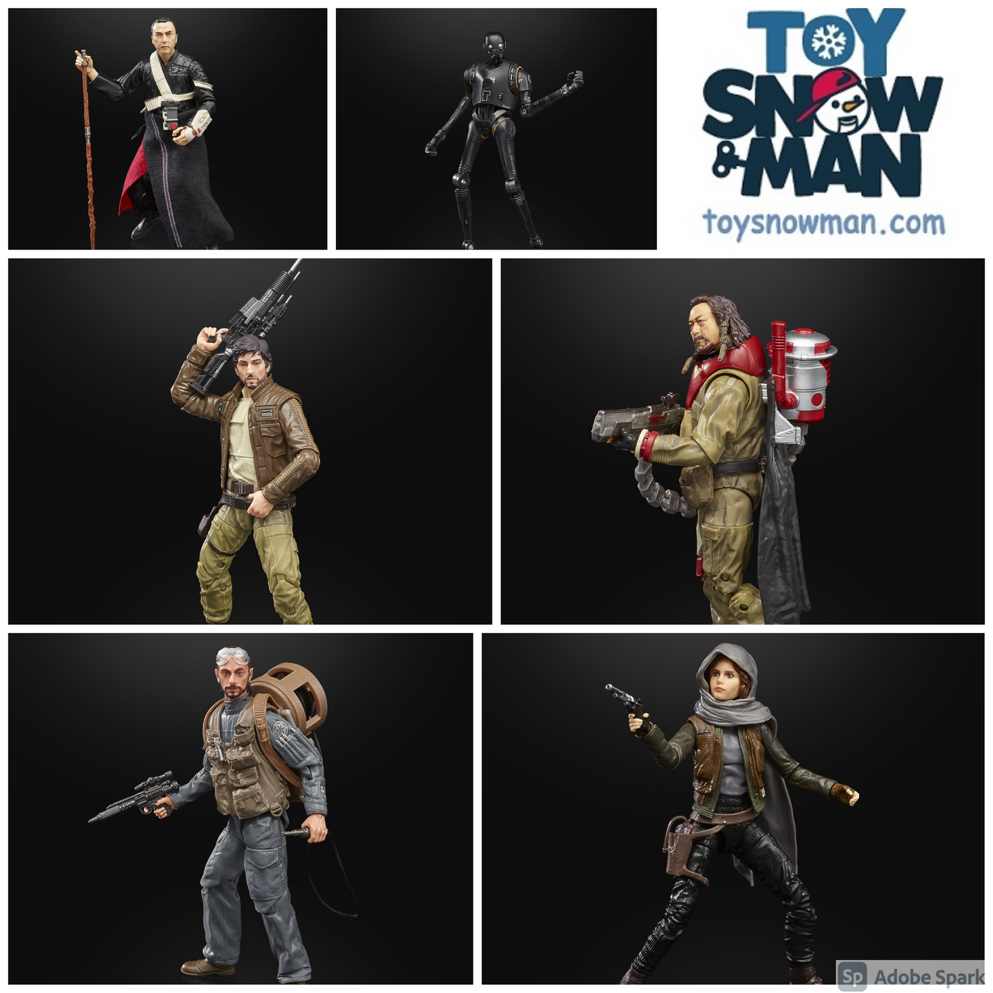 Star Wars The Black Series Rogue One Crew wave
