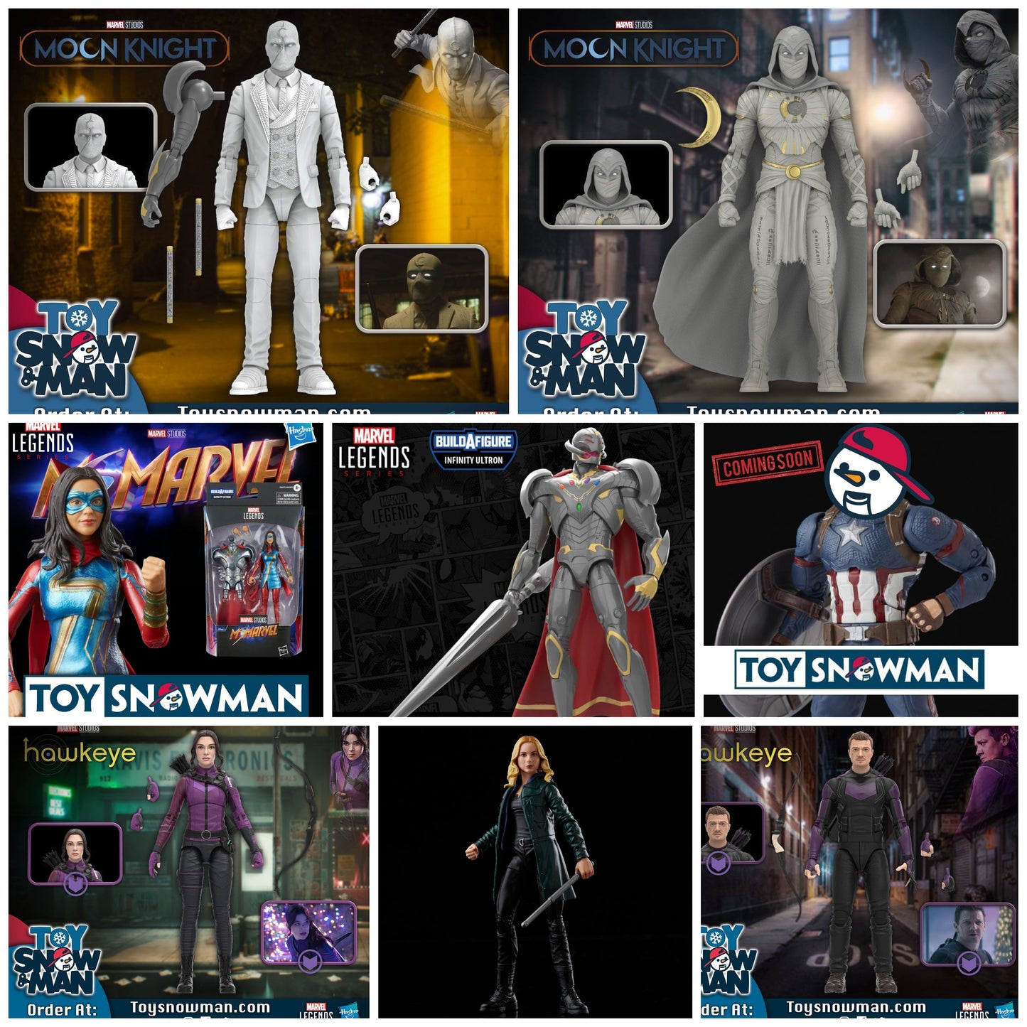 What IF... Marvel Legends Wave 2 Set of 7 Figures - infinity Ultron BAF