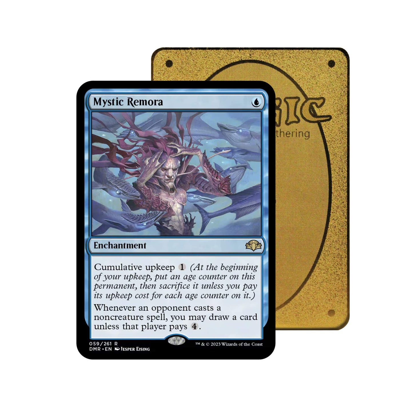 Mystic Remora Metal Orica Card
