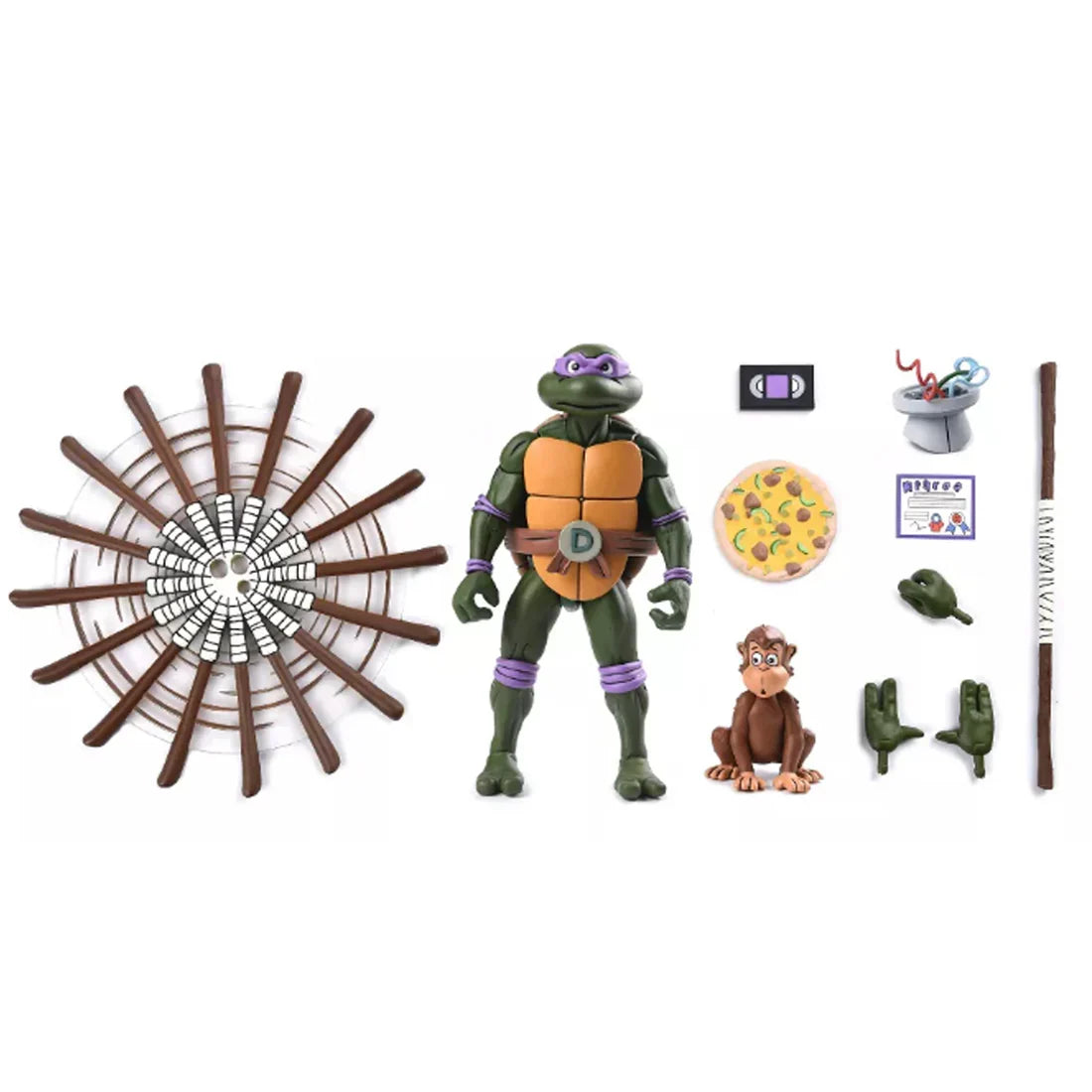 Teenage Mutant Ninja Turtles - Turtles Pizza Club - Cartoon Turtles Set of 4