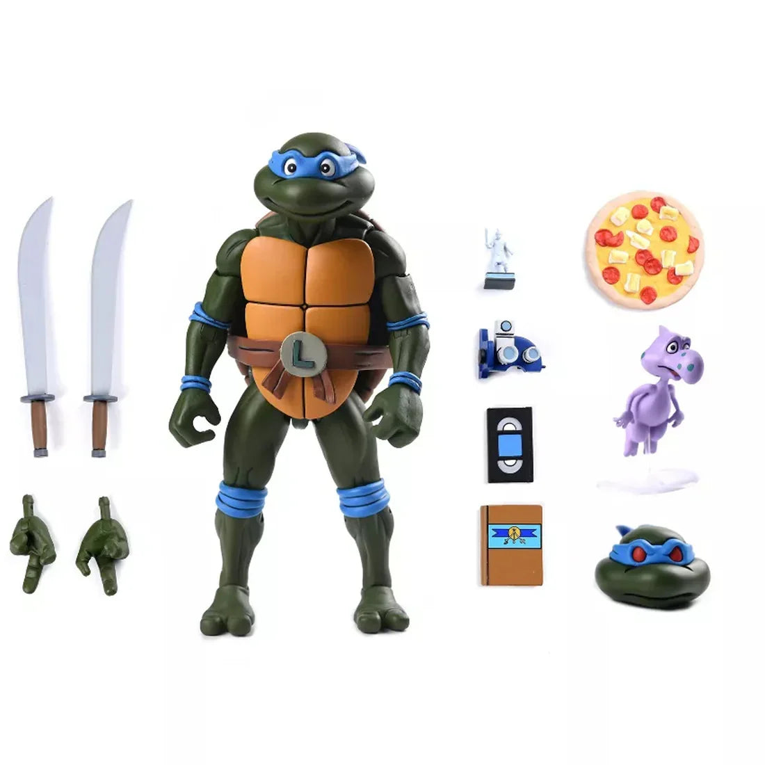 Teenage Mutant Ninja Turtles - Turtles Pizza Club - Cartoon Turtles Set of 4