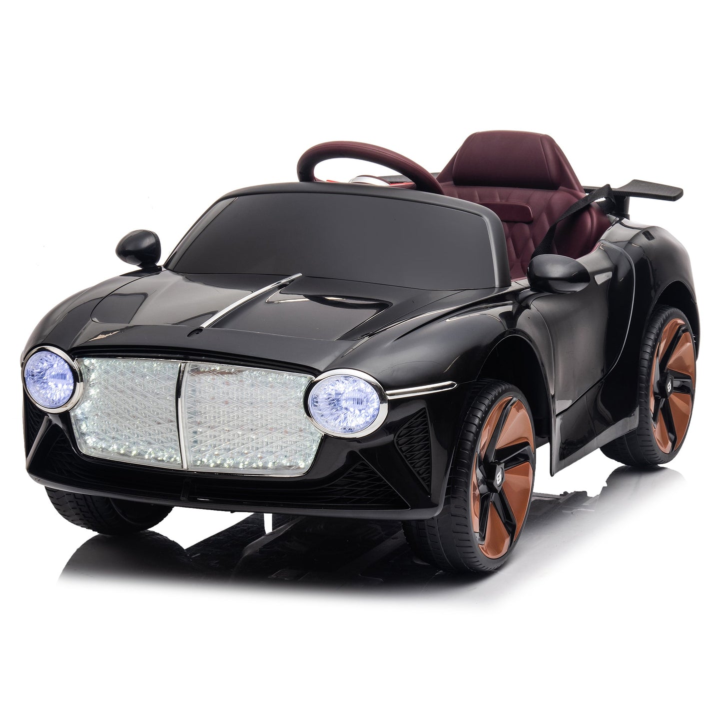 2026 Bentley Style 12V Kids Ride On Car with Remote Control