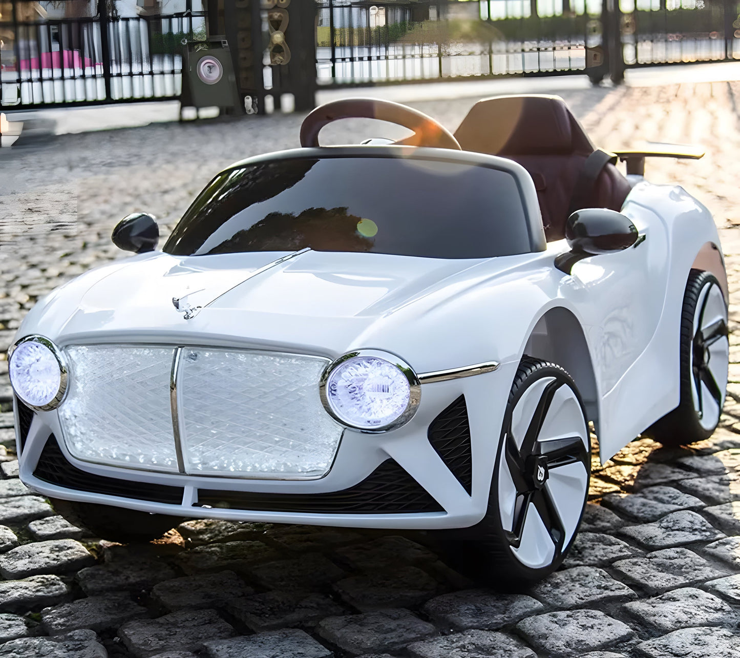 2026 Bentley Style 12V Kids Ride On Car with Remote Control