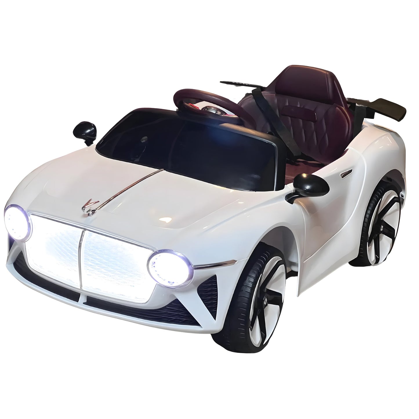2026 Bentley Style 12V Kids Ride On Car with Remote Control