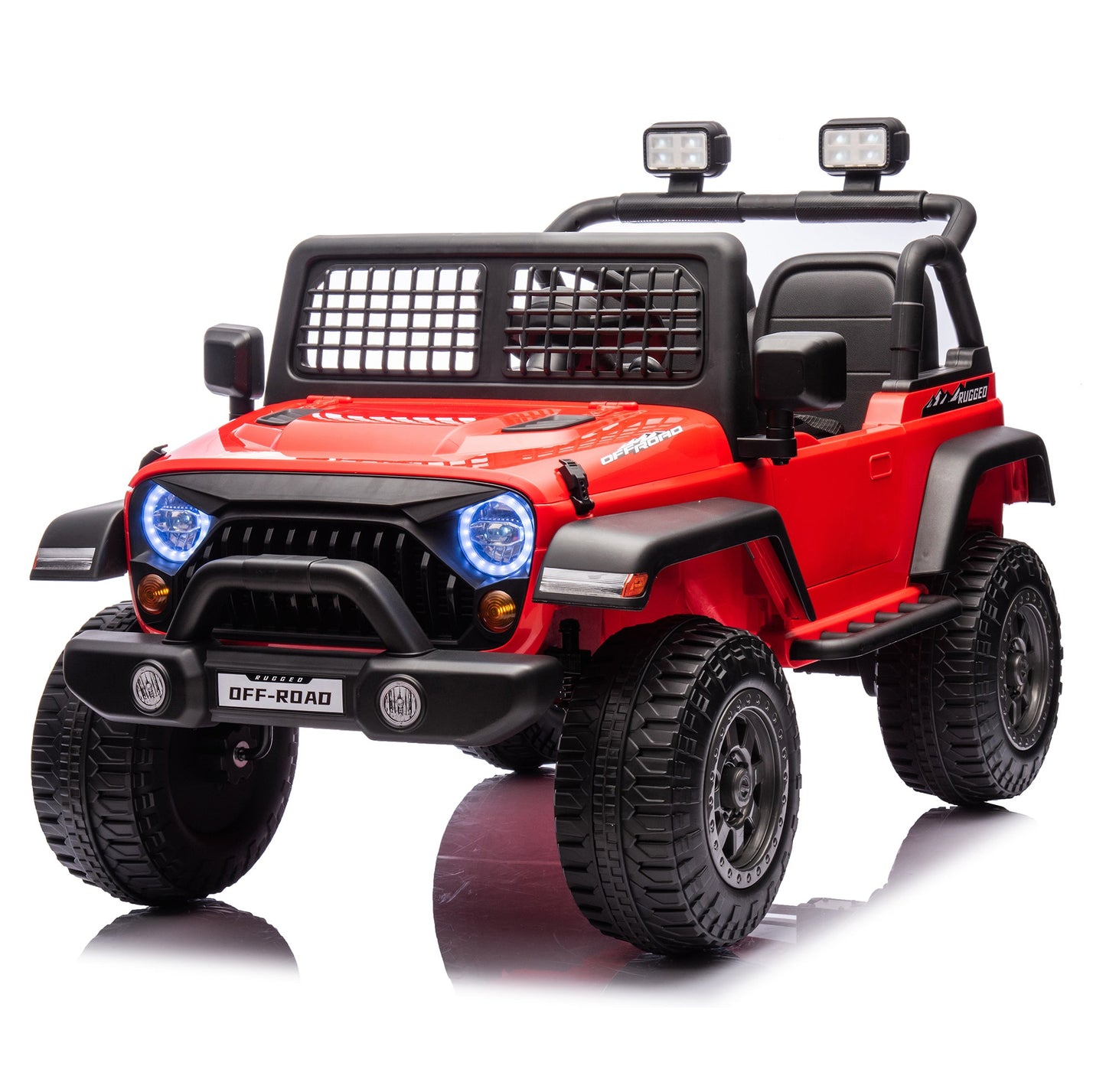 PREORDER 2026 Rugged Jeep Style 12V Kids Ride On Car with Remote Control