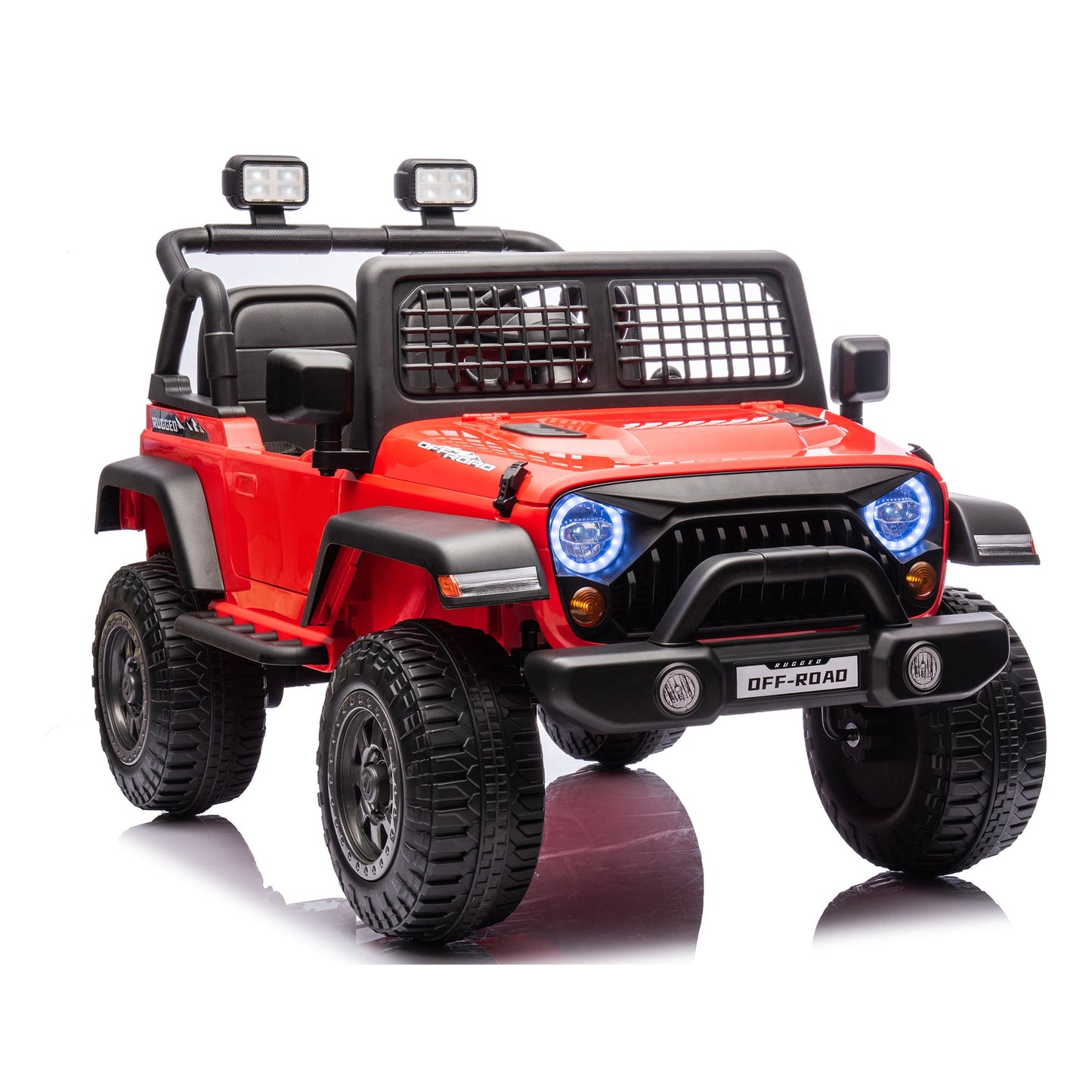 PREORDER 2026 Rugged Jeep Style 12V Kids Ride On Car with Remote Control