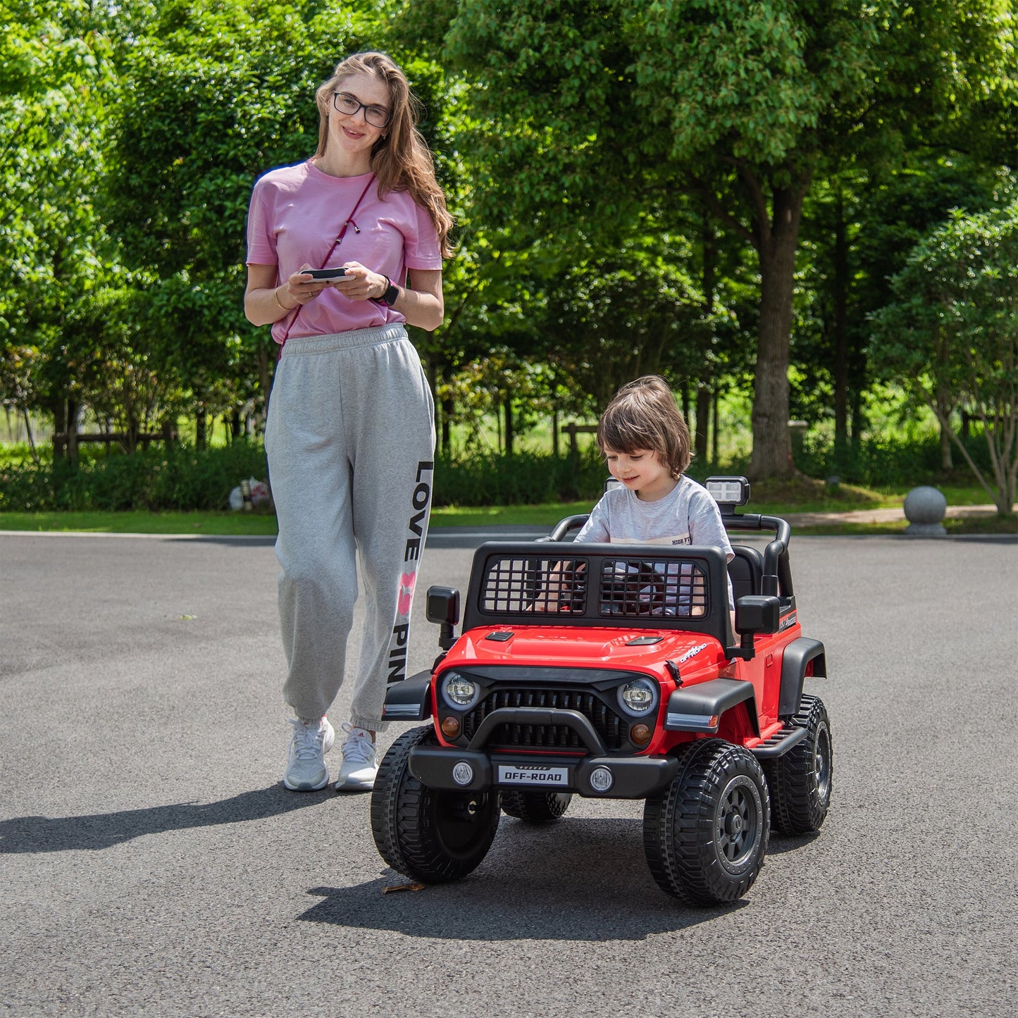 PREORDER 2026 Rugged Jeep Style 12V Kids Ride On Car with Remote Control