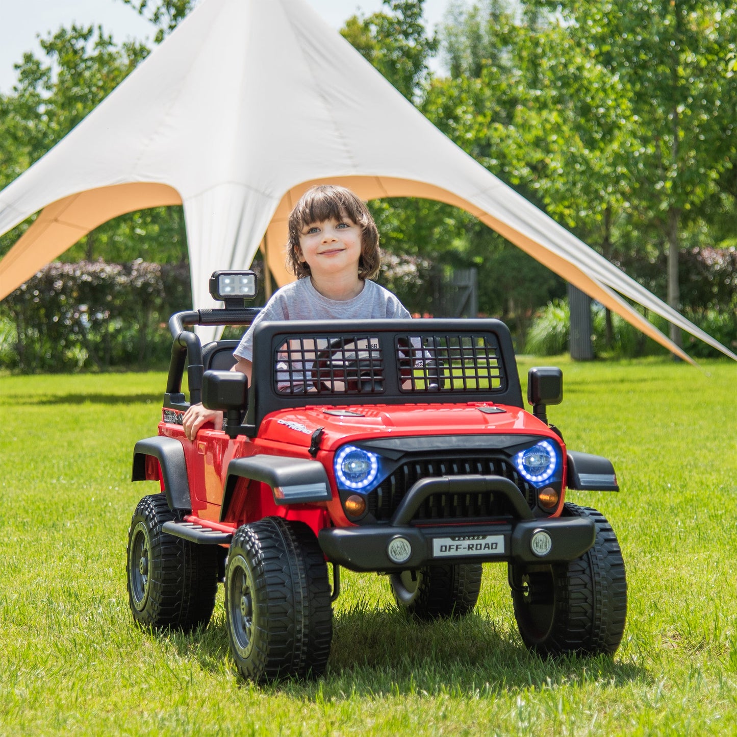 PREORDER 2026 Rugged Jeep Style 12V Kids Ride On Car with Remote Control