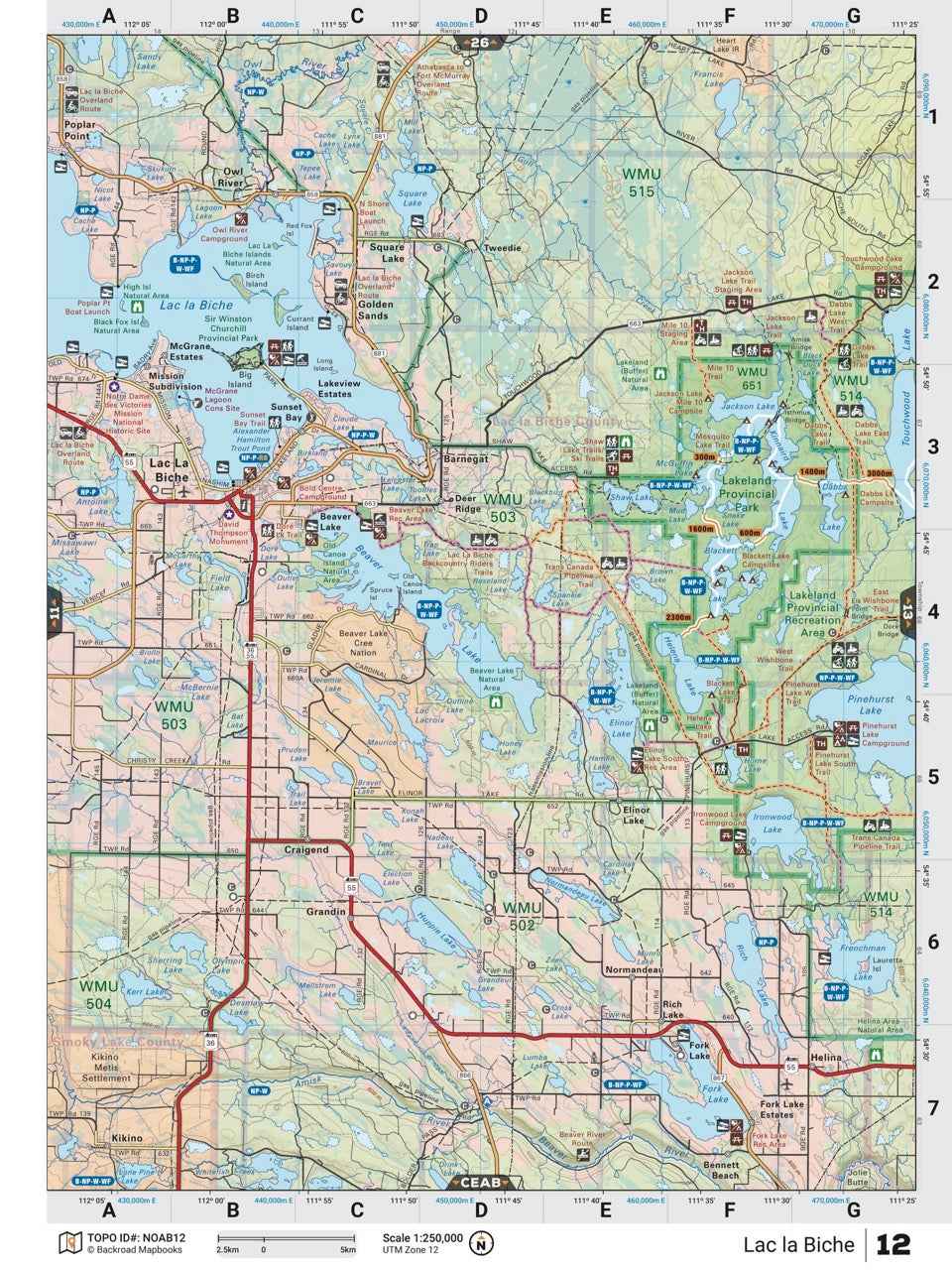 Northern Alberta Backroad Mapbook