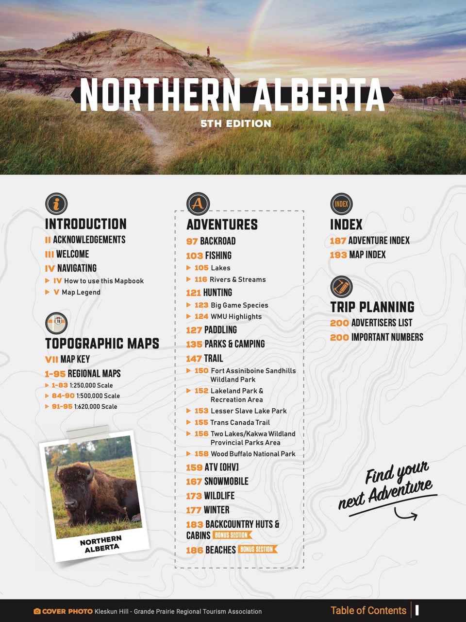 Northern Alberta Backroad Mapbook