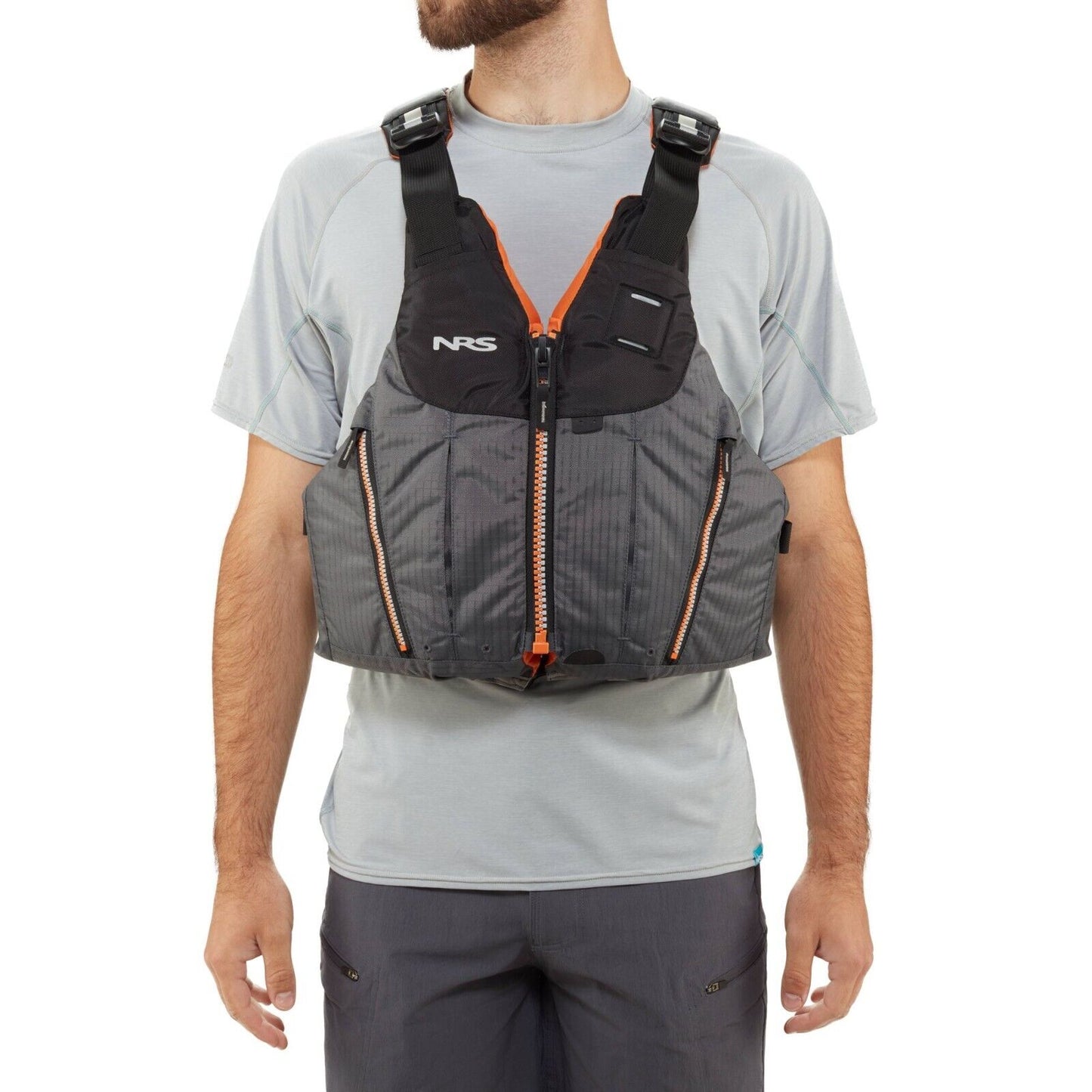 NRS Men's Oso PFD's Front Zip Entry Life Vests - UL & ULC Approved