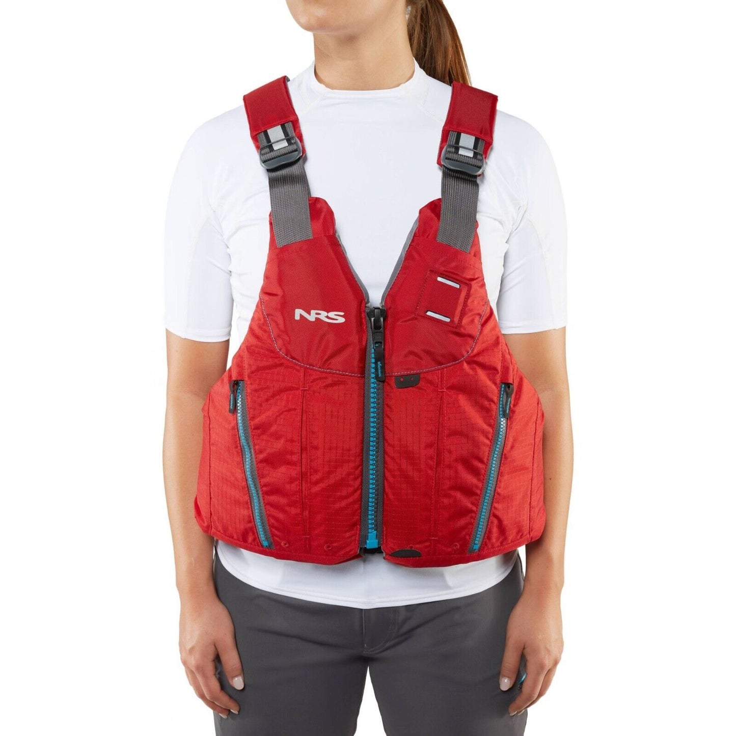 NRS Men's Oso PFD's Front Zip Entry Life Vests - UL & ULC Approved