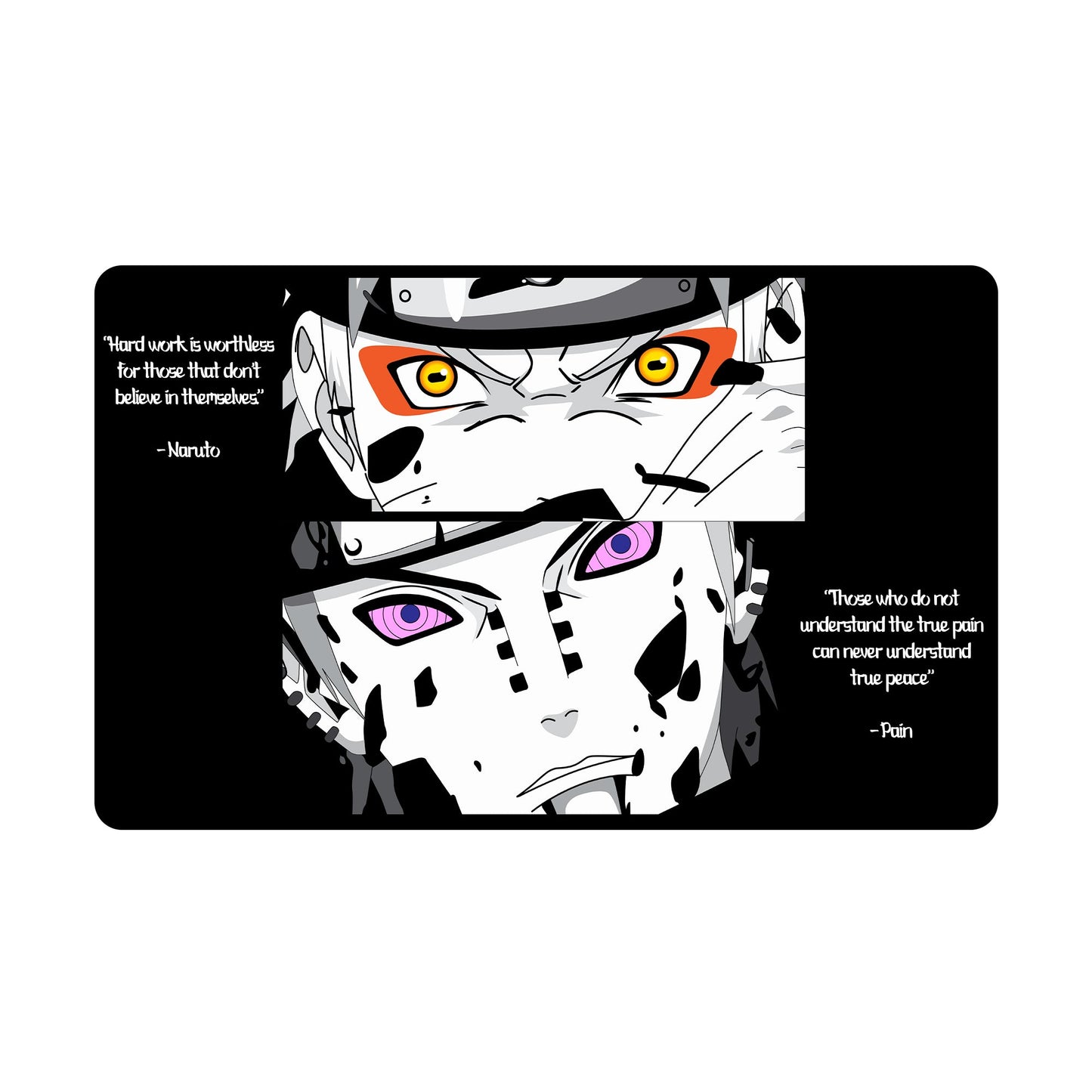 Naruto VS. Pain Playmat