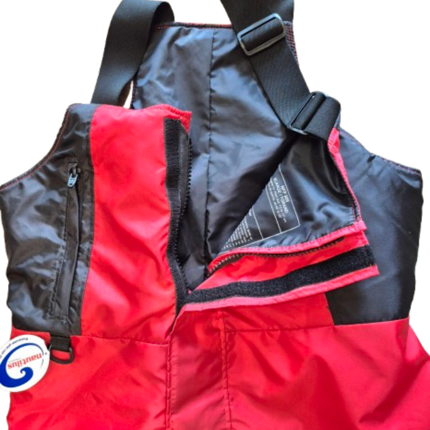 Nautilus Pro Series Insulated Survival Flotation Bib Pants Size XL Made in Canada!