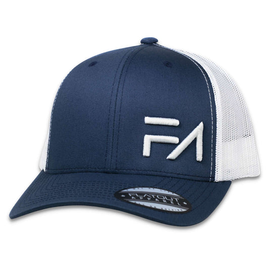 FA Trucker Navy / White