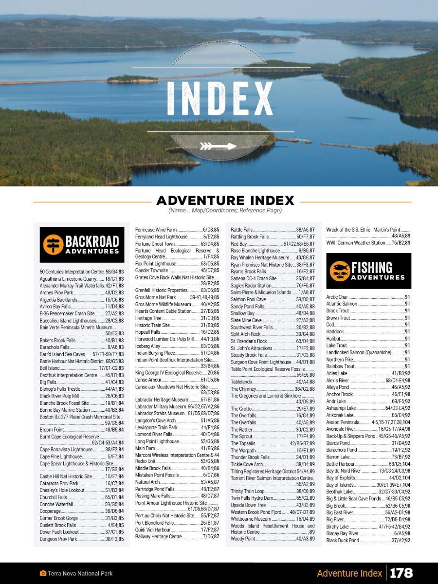 Newfoundland & Labrador Backroad Mapbook