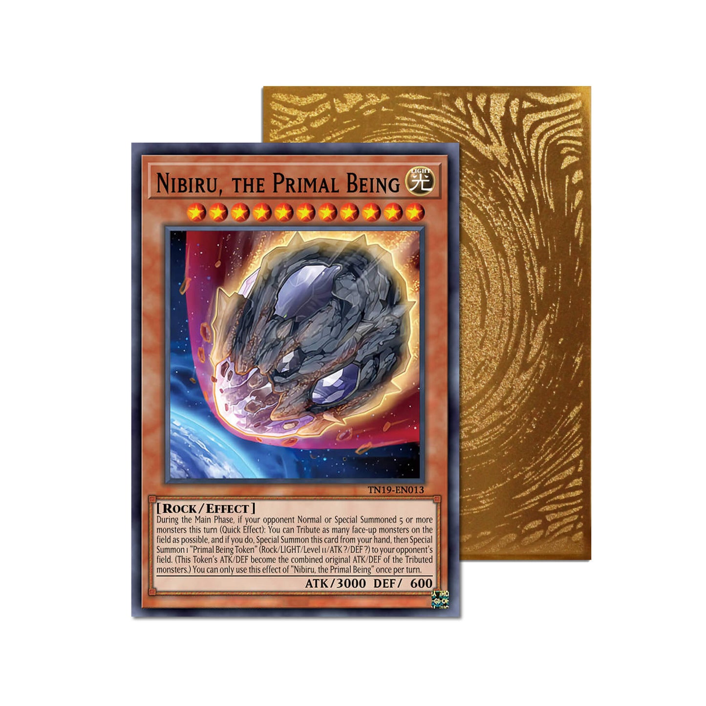 Nibiru, the Primal Being Metal Orica Card