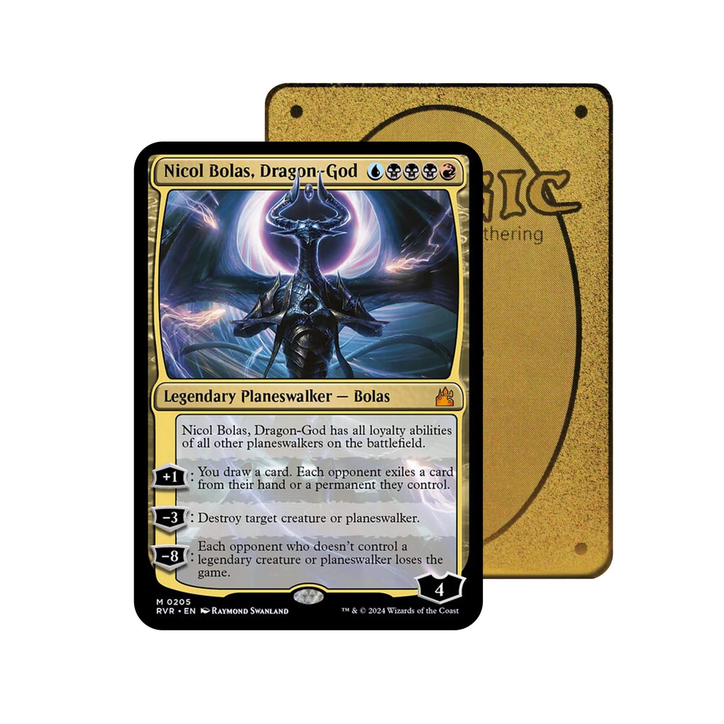 Nicol Bolas, Dragon-God Metal Orica Card