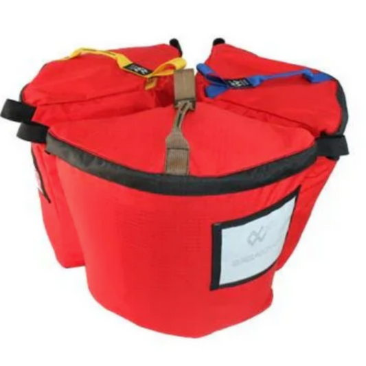 North Water Tribag Set for Canoe Barrel Portaging and Camp Storage
