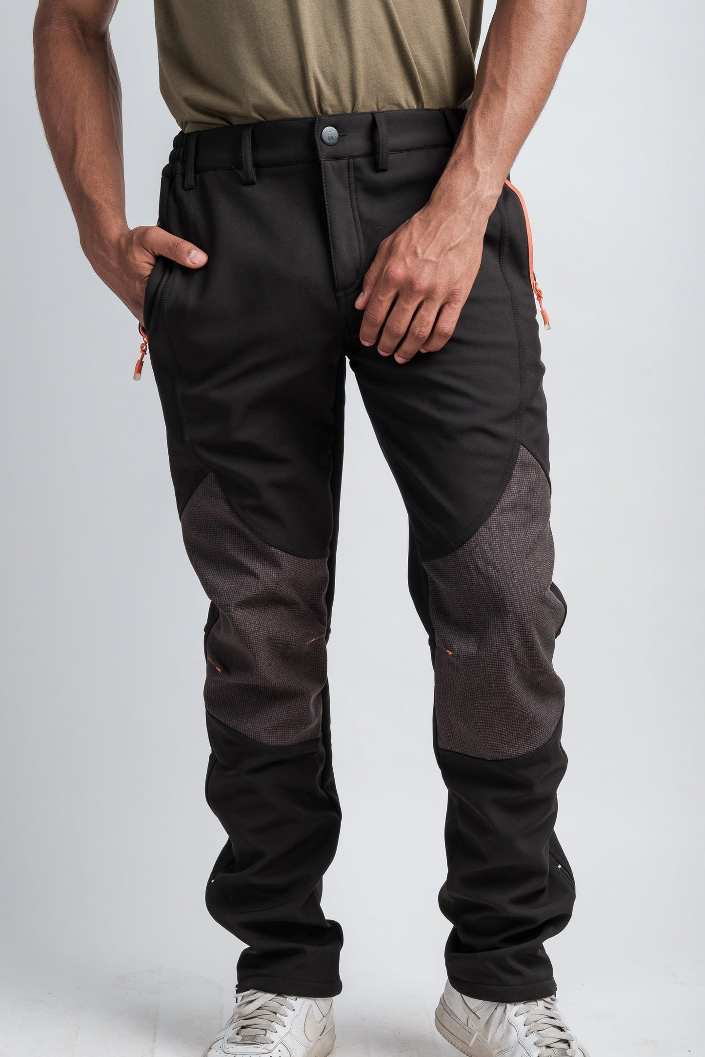 Men's Adventure Water Resistant Pants - Black