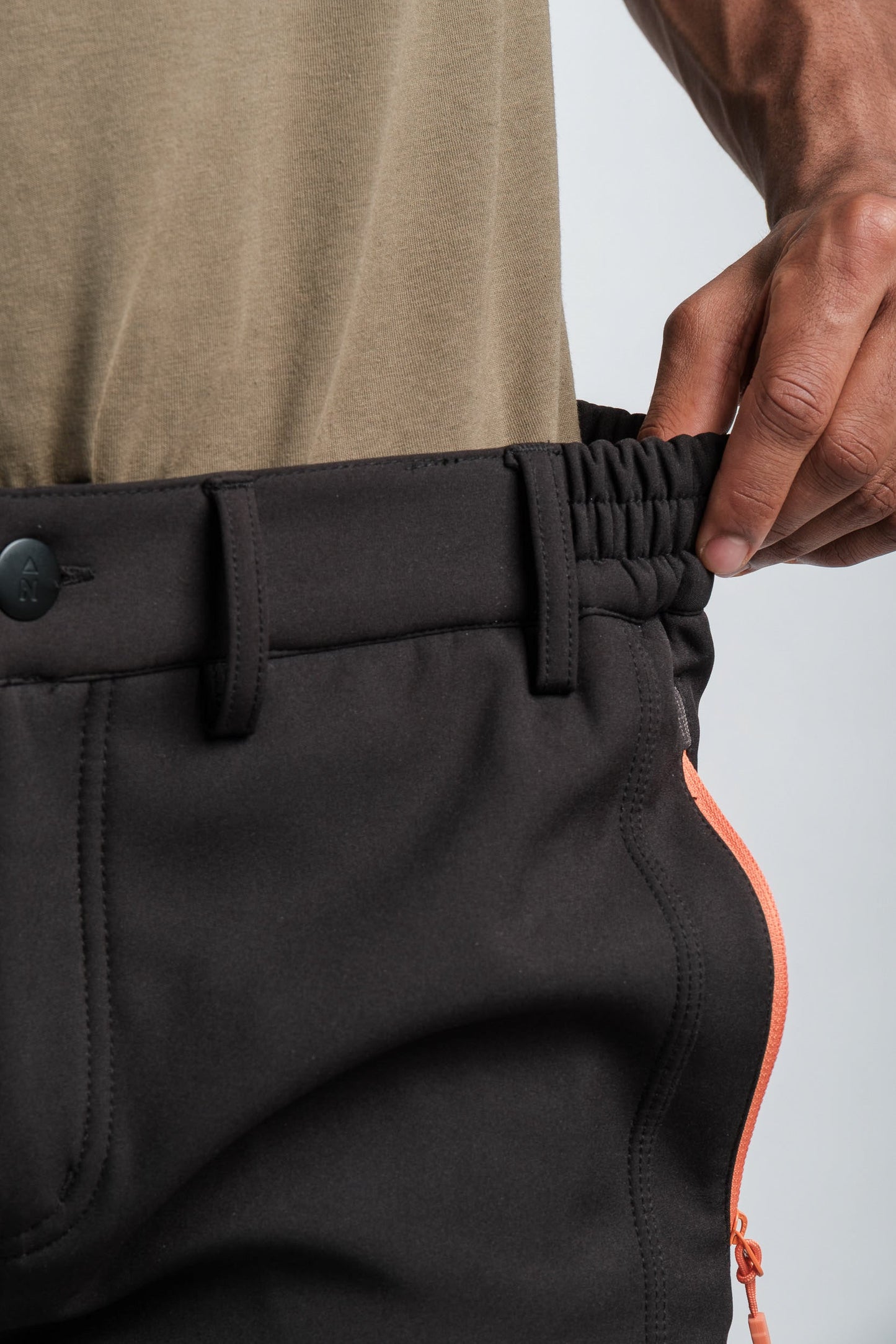 Men's Adventure Water Resistant Pants - Black