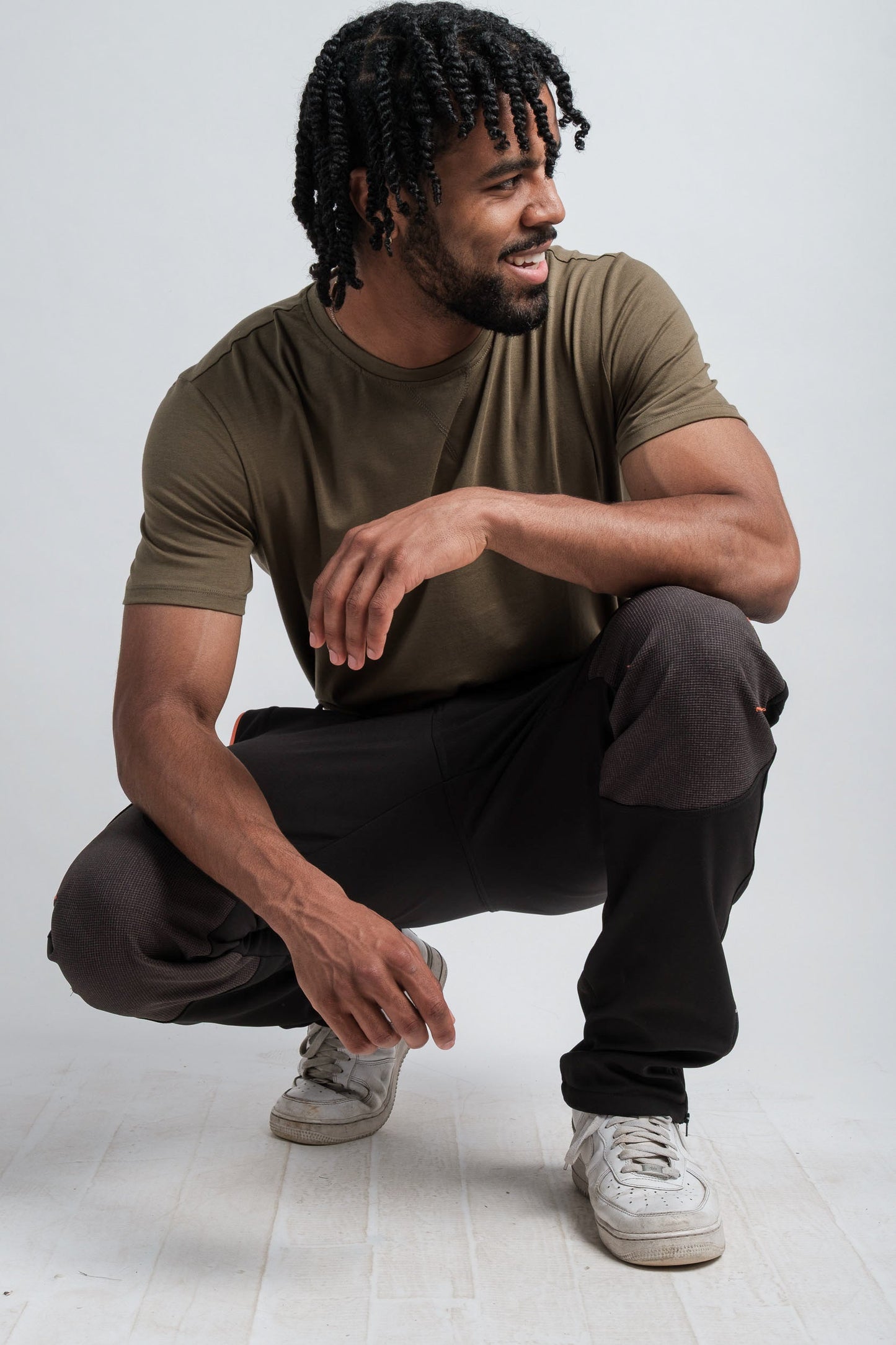 Men's Adventure Water Resistant Pants - Black