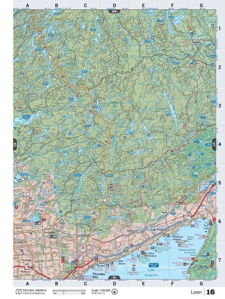 Northwestern Ontario Backroad Mapbook