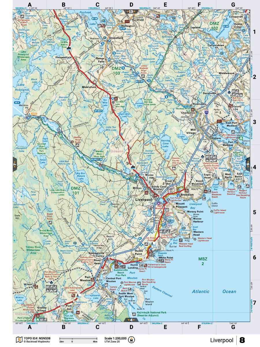 Nova Scotia Backroad Mapbook