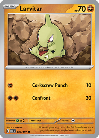 Larvitar 105/197