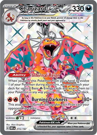 Charizard ex 215/197