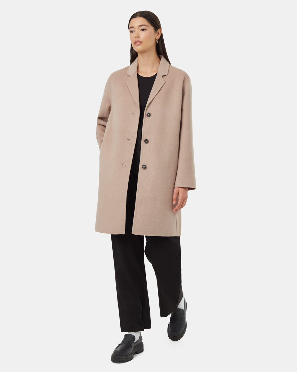 Wool Longline Coat
