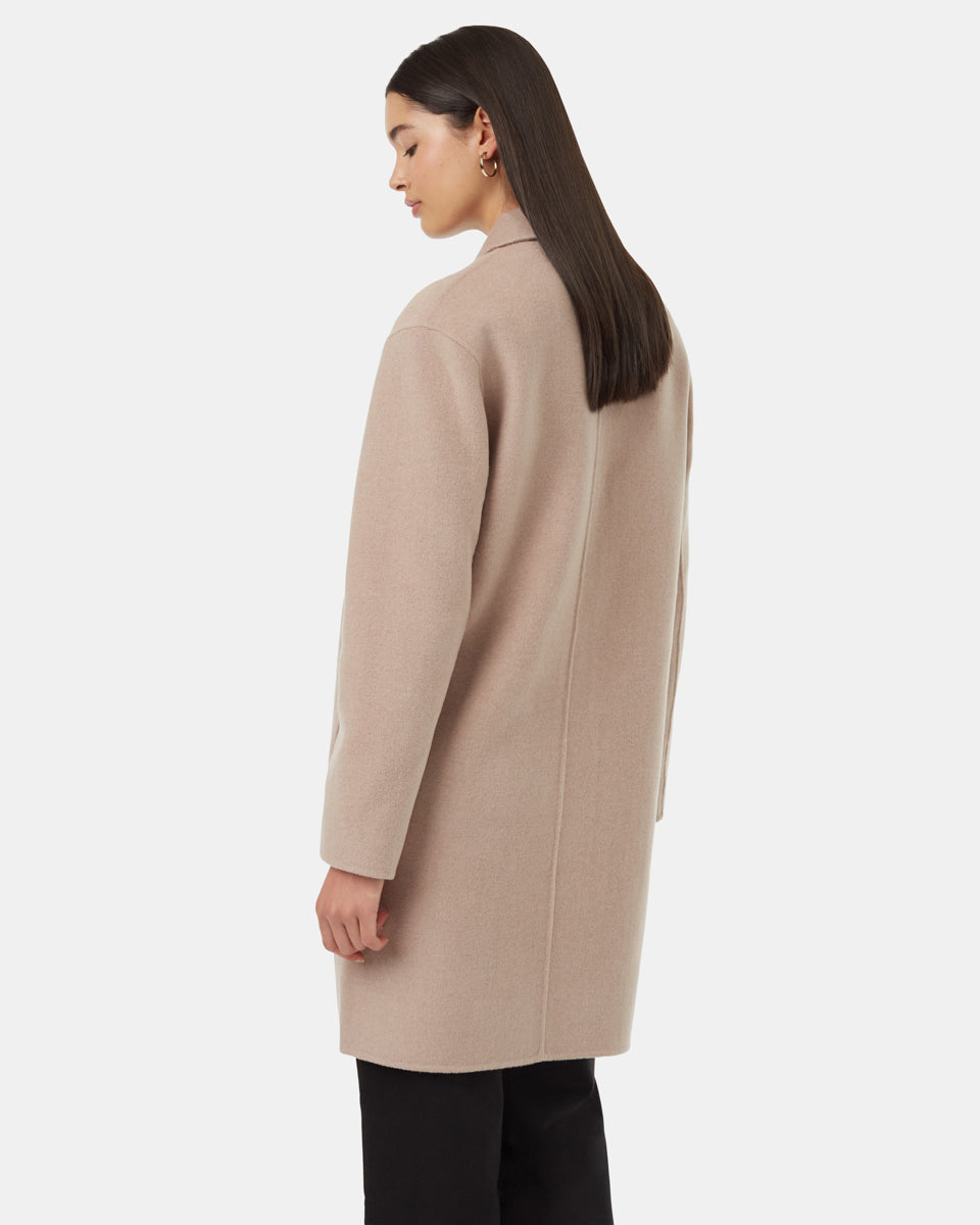 Wool Longline Coat