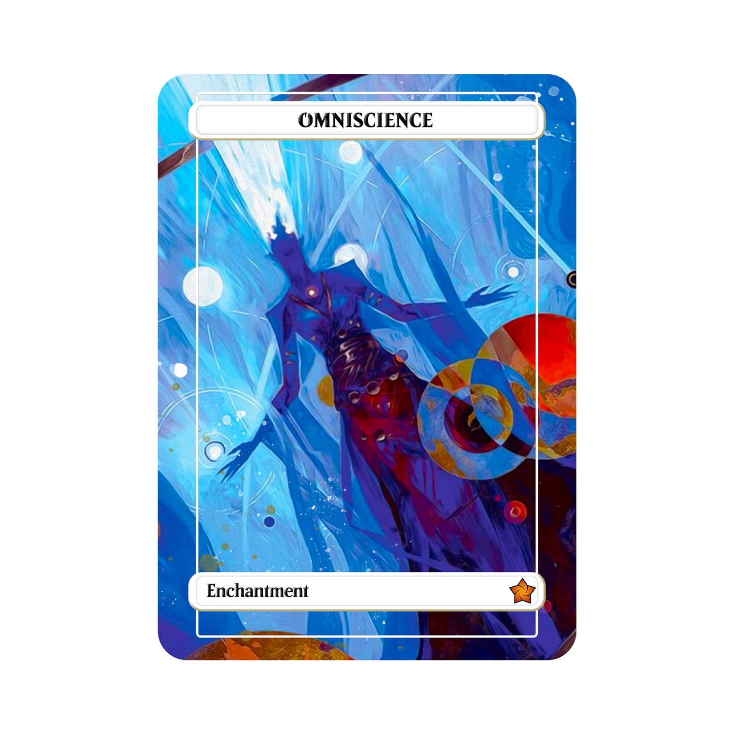 Omniscience Metal Orica Card