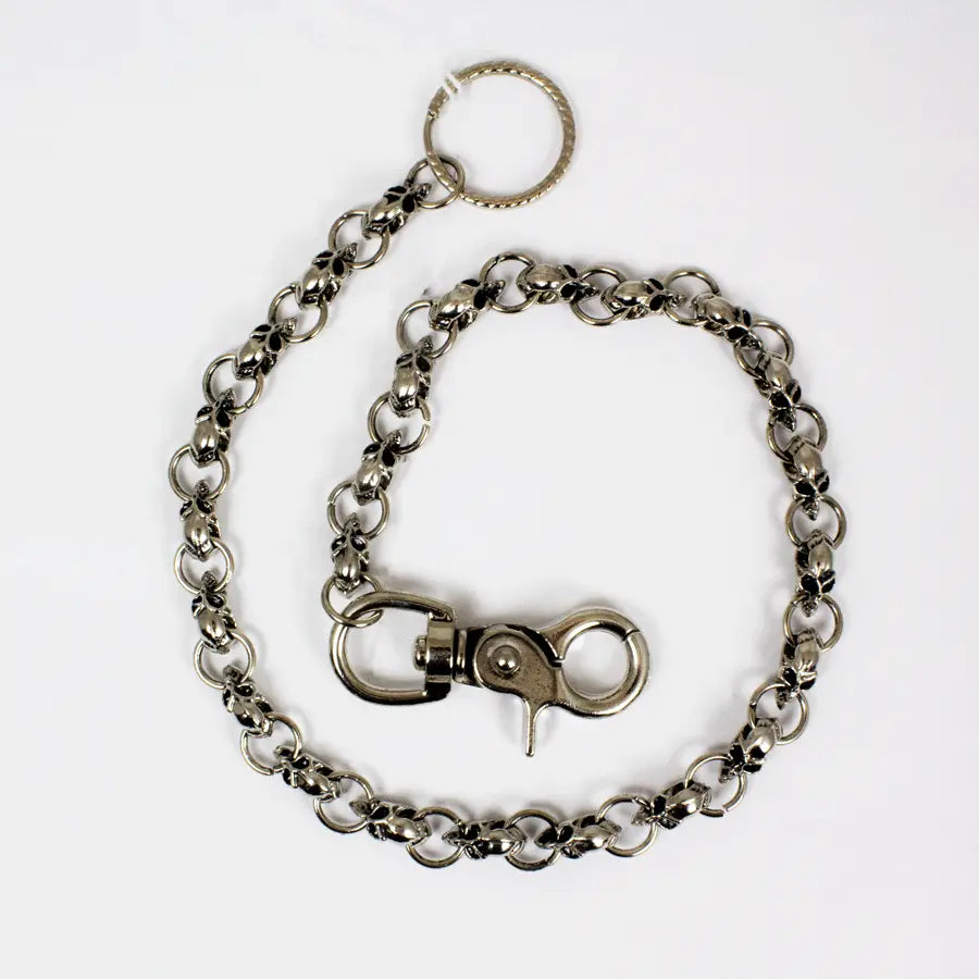 Open Road Skull Wallet Chain
