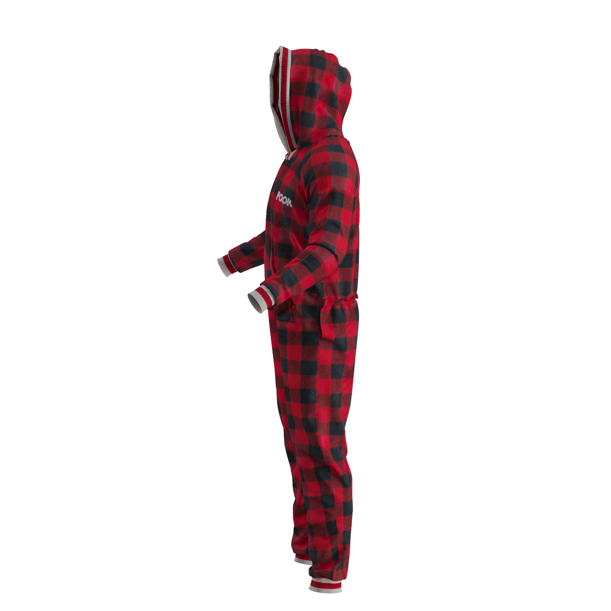 Pook Unisex Fleece Onesie Red