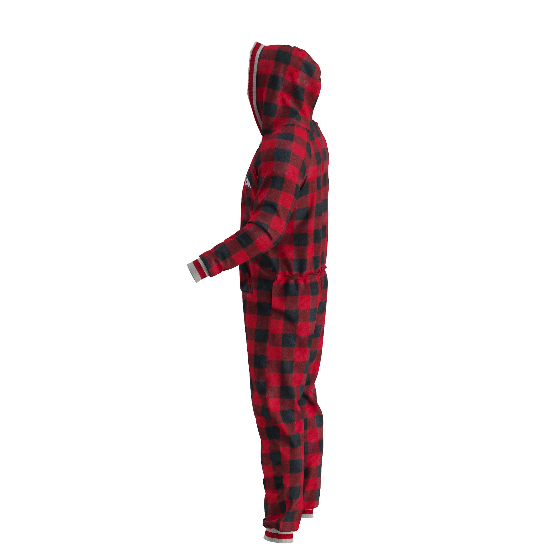 Pook Onesie - Red (Adult Unisex)