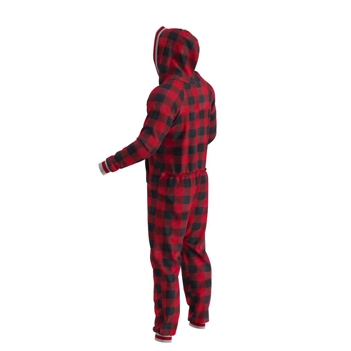 Pook Unisex Fleece Onesie Red