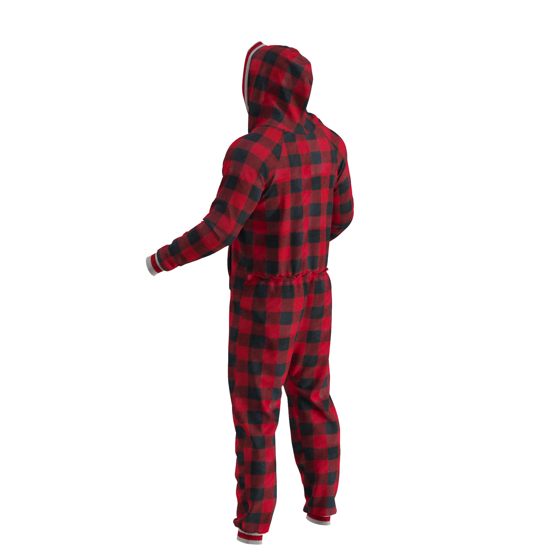 Pook Onesie - Red (Adult Unisex)