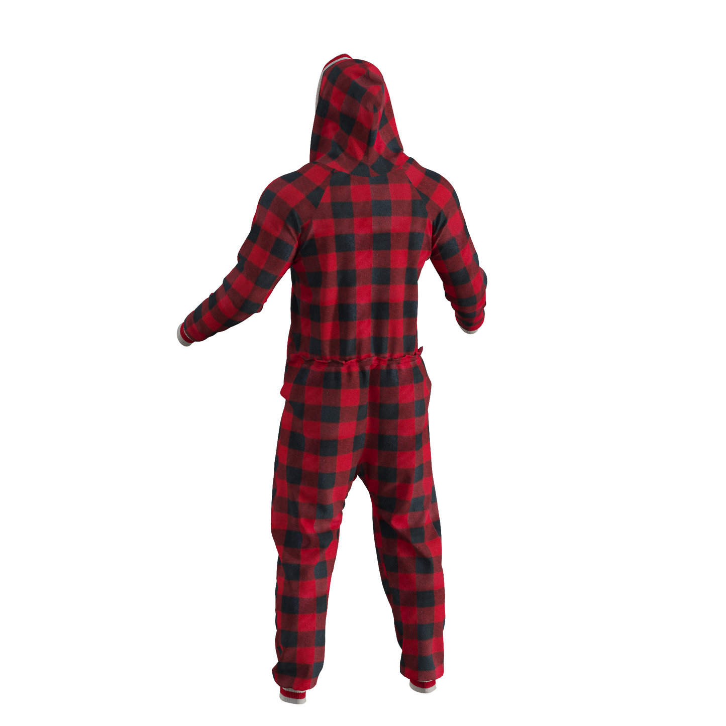 Pook Onesie - Red (Adult Unisex)