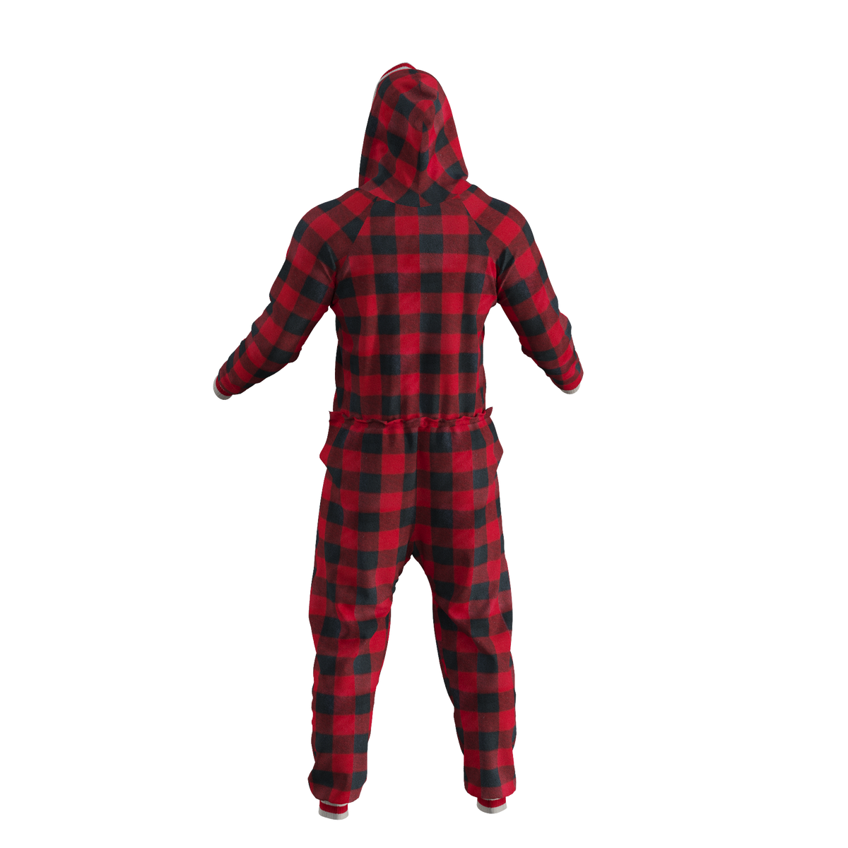 Pook Unisex Fleece Onesie Red