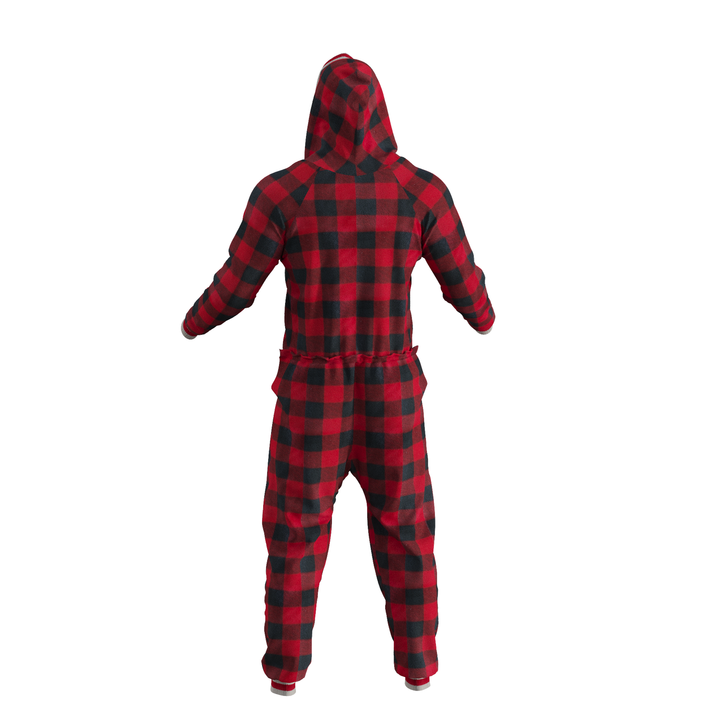 Pook Onesie - Red (Adult Unisex)