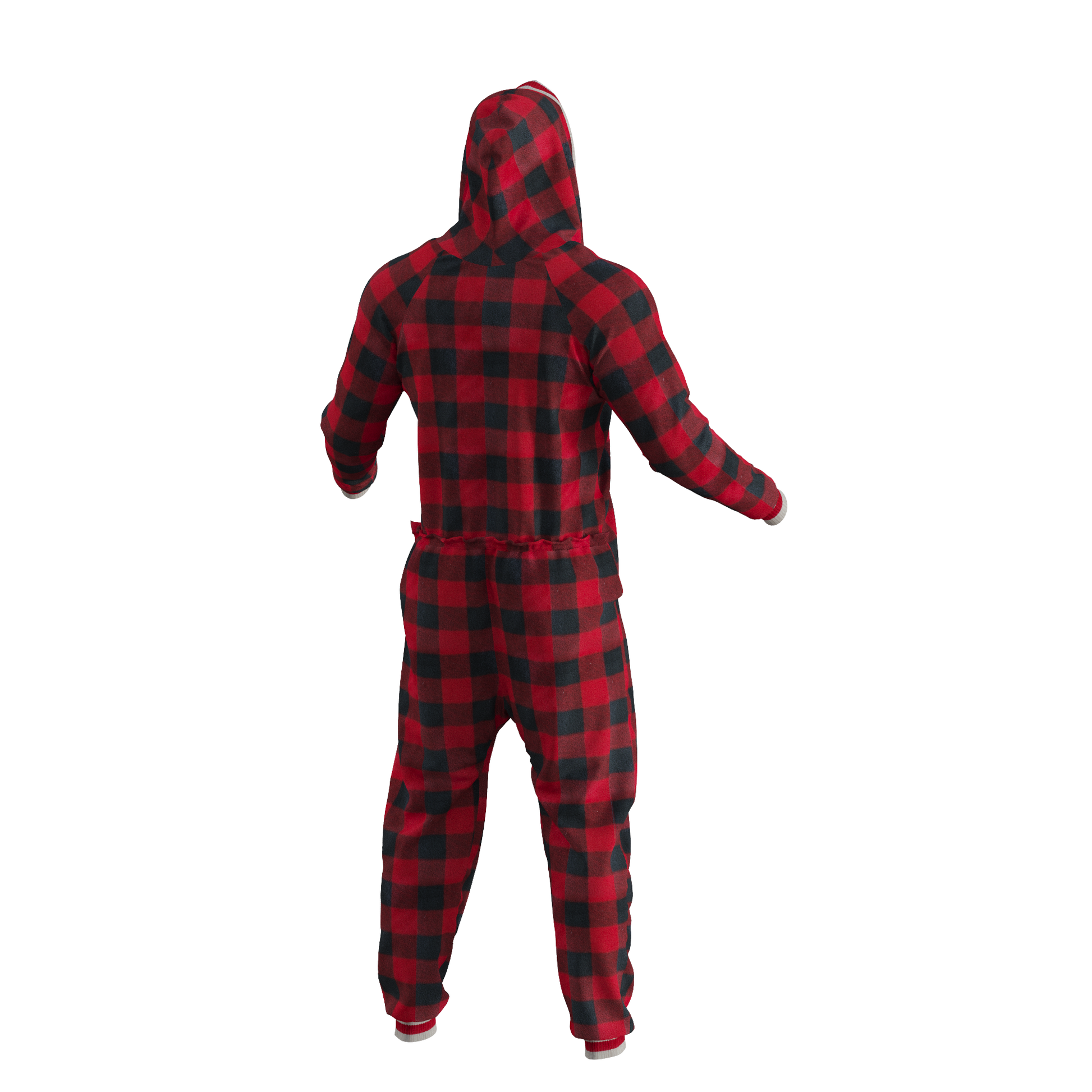 Pook Onesie - Red (Adult Unisex)