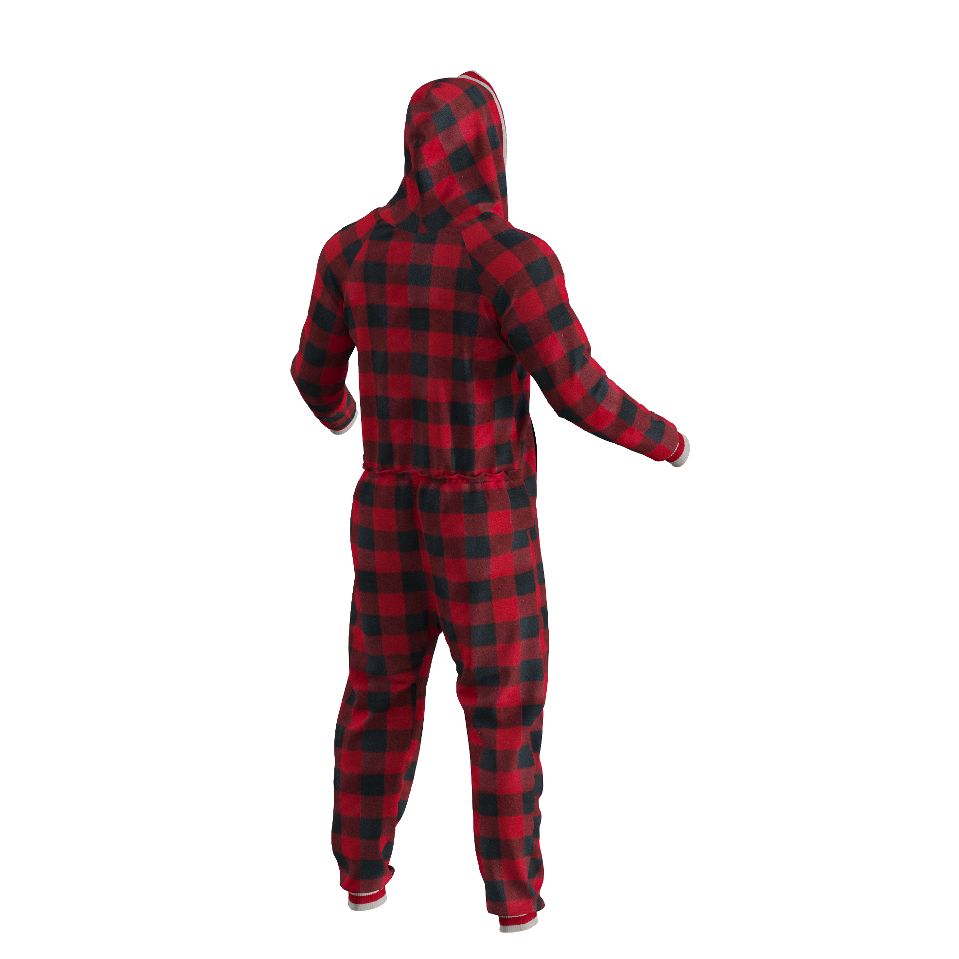 Pook Onesie - Red (Adult Unisex)