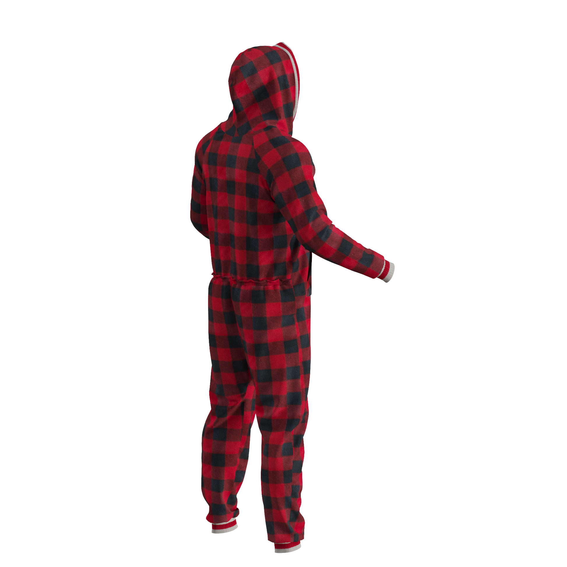 Pook Onesie - Red (Adult Unisex)